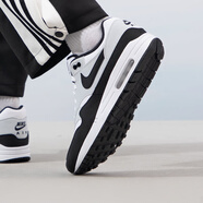 耐克（NIKE）男鞋2025新款夏季AIR MAX氣墊鞋緩震運(yùn)動(dòng)鞋休閑鞋透氣跑步鞋 白色黑白金色FD9082-107 39