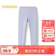 巴拉巴拉女童打底褲兒童褲子九分褲大童柔彈親膚202225123003