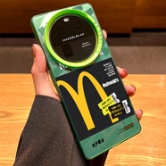 梵皓伊潮牌M記小眾高級感適用于OPPOFindx6pro手機殼新款全包磨砂防磨OPPOA97防摔保護套硬殼軟邊x情侶款 墨綠色-潮牌M記 oppo系列-聯(lián)系客服備注