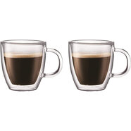 BODUM 馬克杯 可微波 玻璃材質(zhì) 家用 150ml 透明