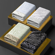 貓人純棉男士?jì)妊?025新款抗菌青少年大碼運動(dòng)透氣四角平角短褲衩秋冬 【黑色+果綠+煙灰+淺灰】 4條 2XL 【建議140-160斤】