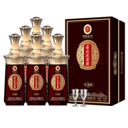迎賓 收藏聚會(huì )送禮 貴州迎賓酒  醬香型白酒 53度 53度 500mL 6瓶 秘釀30