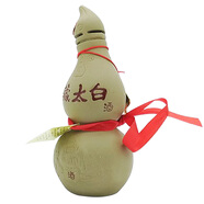 太白洞藏太白酒小葫蘆100ml鳳兼復(fù)合型白酒小酒版 45度 100mL 1瓶 2017-2019年產(chǎn)