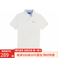 Tommy HilfigerSS23 純色LOGO印花短袖polo衫 男款 110白色 L
