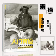 素描靜物書(shū)幾何形體結(jié)構(gòu)明暗結(jié)構(gòu)步驟臨摹色彩靜物從五官到石膏頭像人物速寫素描基礎(chǔ)教程敲門磚央美清華初學(xué)者入門美術(shù)基礎(chǔ)繪畫(huà)書(shū) 入門有道從照片到素描靜物