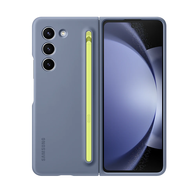 三星（SAMSUNG）Galaxy Z Fold5/W24 原裝纖巧S Pen保護殼帶手寫筆spen手機殼 藍色