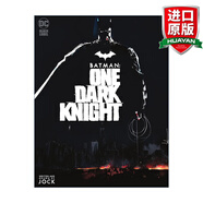 英文原版 蝙蝠俠 黑暗騎士 DC黑標漫畫 Jock Batman One Dark Knight 英文版 進口英語原版書籍