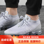 耐克（NIKE）男女鞋新款A(yù)IR VAPORMAX全掌氣墊運動透氣舒適休閑跑步鞋海外直郵 AJ6900-102 白色 44