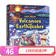 138元3件 Usborne出品 偷偷看里面科普系列25冊全套 英文原版繪本 usborne look inside 精美紙板翻翻書 兒童啟蒙圖畫書 親子共讀 尤斯伯恩 火山和地震
