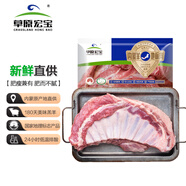草原宏寶 國(guó)產(chǎn) 內(nèi)蒙古羊排 凈重2.5斤/塊 冷凍 燒烤火鍋食材 地標(biāo)認(rèn)證