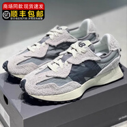 NEW BALANCE男鞋女鞋 夏季327系列時(shí)尚復(fù)古運(yùn)動(dòng)鞋低幫耐磨舒適休閑鞋子 U327WCA/灰色/灰紫色 37 內(nèi)長22.5cm