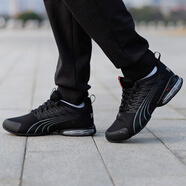 彪馬（PUMA）跑步鞋男女同款 25夏新款VoltaicEvo黑色緩震舒適透氣LOGO運動鞋 379601-01/黑色 42