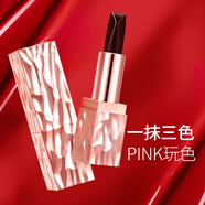 夢(mèng)希藍(lán) 金鉆豐盈三色口紅變色唇膏女唇膏保濕滋潤(rùn) 三色口紅4g