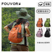 FOUVOR戶(hù)外雙肩包登山包新款男女旅行背包爬山徒步旅游運動(dòng)休閑學(xué)生書(shū)包 橘色（大款）