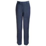 Calvin Klein 男童西裝正裝褲 直筒修身和下擺 腰帶環(huán) Medium Blue 20