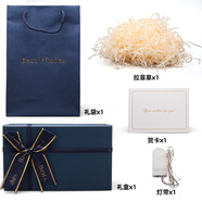 車(chē)致限量版蘭博基尼毒藥車(chē)模合金仿真跑車(chē)汽車(chē)模型布加迪男生生日禮物 1:24-禮盒+卡片+串燈+草+袋