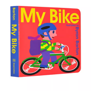 英文原版 HarperCollins 交通工具紙板系列 Byron Barton Donald Crews I Love Trucks 廖彩杏書單 My Bike 我的自行車 紙板書