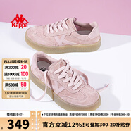 KAPPA卡帕女鞋厚底滑板鞋子女2025秋季新款運動(dòng)休閑鞋軟底德訓鞋小粉鞋 奶油粉 40