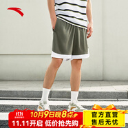 安踏（ANTA）速干褲 | 籃球運(yùn)動(dòng)短褲男夏季新款吸濕寬松透氣跑步五分褲子 景林綠-1 XL (男180)