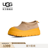 UGG秋季男女同款舒適簡約厚底塔斯曼彩殼雪地靴時尚休閑鞋1144096 MMM | 芥菜籽色/ 夏日小麥黃色 41 41碼及以上建議拍大一碼