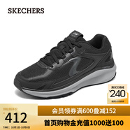 斯凱奇（Skechers）男士綁帶運動(dòng)鞋233076 黑色/炭灰色/BKCC 41