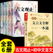 【當當】漫畫蘇東坡傳（全3冊）寫給孩子的古文觀止 樊登推薦 寫給青少年的古文觀止 王陽明心學 三步法學透古文觀止 小學初中高中注音詳解注釋版中學生經(jīng)典選讀中國古詩詞大全古文翻譯考點解析書籍 【6冊】古