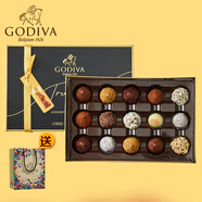 歌帝梵（GODIVA）松露巧克力禮盒 15顆214g 比利時(shí)零食 伴手禮 七夕情人節禮物女