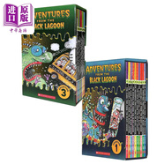 黑湖小學(xué)歷險記20冊盒裝 英文原版 Black Lagoon Collection 橋梁章節(jié)書