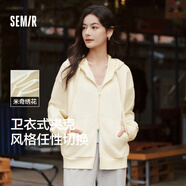 森馬迪士尼米奇家族合作外套女連帽寬松2025春季繡花夾克109125108001