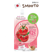 SMOOTO泰國711代購SMOOTO小樣番茄精華面膜原液蘆薈膠面霜防止曬霜全系 1包 5ml 番茄酸奶蝸牛原液凝