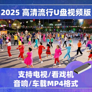 歐樸中老年廣場舞專用u盤MP3健身操流行歌曲視頻戶外音響MP4優(yōu)盤 32G-高清廣場舞750首U盤