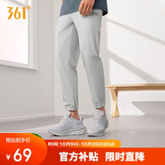 361°褲子夏季男防曬休閑運(yùn)動褲跑步寬松九分褲束腳褲652414706H-4