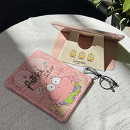 崇尚美適用iPad11代保護(hù)殼2025款A(yù)ir7卡通殼ipad9代10.2英寸保護(hù)套air5帶筆槽iPadpro11寸防摔防彎硬殼 彩繪亞克力【粉系派大星】360度旋轉(zhuǎn) iPadMini6/7(8.3