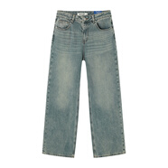 Jessy line長(cháng)褲女 432110108 牛仔蘭 M