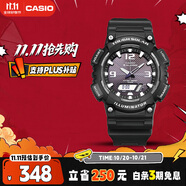卡西歐（CASIO）手表男光動(dòng)能防水運(yùn)動(dòng)電子學(xué)生表送男友禮物AQ-S810W-1A
