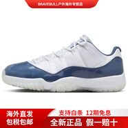 Jordan喬丹AirJordan11Low“DiffusedBlue”舒適防滑低幫復古籃球鞋男款 白藍 47.5