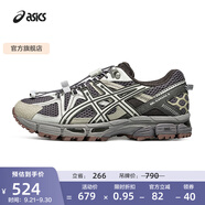 亞瑟士ASICS跑步鞋女鞋透氣運(yùn)動(dòng)鞋越野抓地耐磨跑鞋 GEL-KAHANA 8 FL 碳黑色/灰色 39
