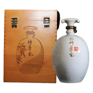 汾酒竹葉青酒45度徐朝興大師竹葉青酒4.5L清香型露酒龍泉青瓷大壇 2019年 1.5L 1壇 45度徐朝興大師竹葉青
