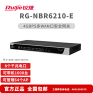 銳捷睿易ruijie企業(yè)級路由器 VPN 上網(wǎng)行為管理網(wǎng)關(guān)多WAN帶寬疊加帶AC管理 RG-NBR6210-E