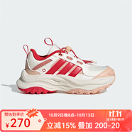 阿迪達(dá)斯童鞋25年春款男女大小童厚底運(yùn)動(dòng)休閑小千層老爹鞋JS3085JS3086 寶石紅 JS3086小童閃燈 35碼 2-（適合腳長(zhǎng)21cm）