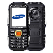 三星   SAMSUNGSamsung/三星三防老年人手機超長待機大聲移動聯(lián)通電信版4G全網(wǎng)通 黑色【移動234G通用】 官配