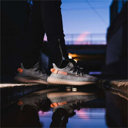 阿迪達(dá)斯（adidas）男女鞋 YEEZY 350 V2 Boost限量侃爺椰子運(yùn)動(dòng)鞋跑鞋F(xiàn)U9006 EG7492 鏤空灰橙椰子 40