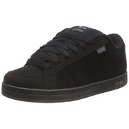 ETNIES  Kingpin  男式滑板鞋 經(jīng)典蓬松可持續 黑色/黑色 44 EU