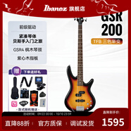 Ibanez依班娜電貝司GSR320 GSR200低音BASS電貝斯帶前級驅(qū)動 GSR200-TFB 三色漸變