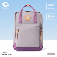 CAN COOLcanvasrepublic女雙肩包輕便電腦旅行背包學(xué)生書包 馥芮白_M+