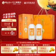 枝江王真選6【中秋送禮】純糧食濃香柔雅低度綿柔白酒 中華老字號 42%vol 500mL 2瓶 500mL*2瓶禮盒裝