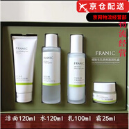 法蘭琳卡（FRANIC）法蘭琳卡蘆薈膠玫瑰花苞水乳眼霜套裝禮盒護(hù)膚品店 蘆薈蛋白酶套盒