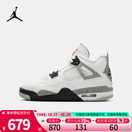 NIKE耐克大童男女鞋AIR JORDAN 4 RETRO OG AJ4運(yùn)動(dòng)籃球鞋IB4171-100 IB4171-100 35.5