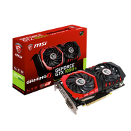 【9成新】微星（MSI）GeForce GTX 1050 Ti GAMING X 4G 1290-1493MHZ 128BIT GDDR5 旗艦紅龍 吃雞顯卡