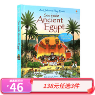 138元3件 usborne出品精裝 英文原版繪本See Inside偷偷看里面揭秘系列大開(kāi)本 幼兒童英語(yǔ)童話故事圖畫書(shū) 科普百科常識(shí)翻翻洞洞書(shū) 古埃及